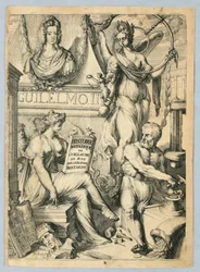Frontispice, "Metal History of William III, King of Great Britain"