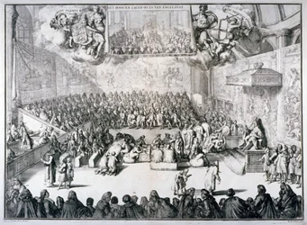 "The Upper and Lower House of England", 1689