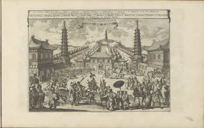 Hof i Peking Indiaense Kleedingen / Klasser, förband, hälsningar, etc. indianer (titel på objekt) Öst- och Västindien och andra platser (serietitel)