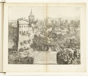 Inname van Corbeil, 1590 Capture of Corbeil (titel på objekt) Wars of Flanders (serietitel)