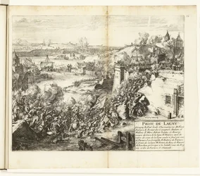 Inname van Lagny, 1589-1590 Capture of Lagny (titel på objekt) Wars of Flanders (serietitel)
