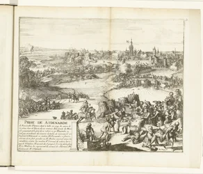 Tar Oudenaarde, 1582 Prize de Audenarde (titel på objekt) Guerres de Flandres (serietitel)