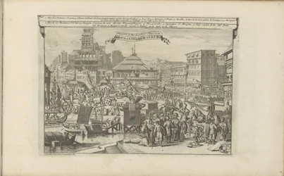 Markt en handel i Bantam Handel och varor i Bantam / Koophandel en waeren (titel på objekt) Öst- och Västindien och andra platser (serietitel)