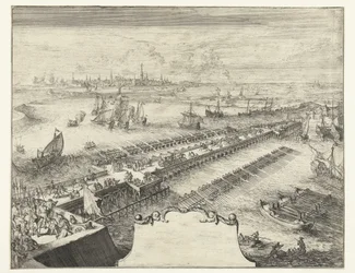 Parmaskeppsbro över Schelde, 1585 Guerres de Flandres (serietitel)