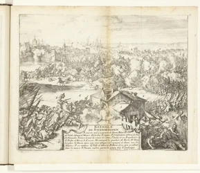 Slaget vid Steenbergen, 1583 Bataille de Steenberghen (titel på objekt) Guerres de Flandres (serietitel)