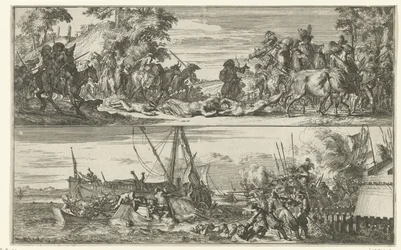 Två skildringar av franska grymheter, 1672