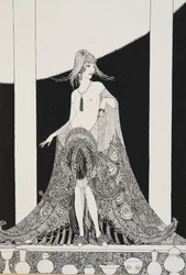 Illustration från Rubáiyát av Omar Khayyam, 1920