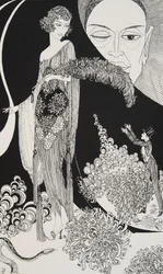 Illustration från Rubáiyát av Omar Khayyam, 1920