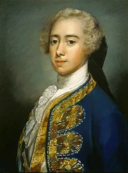 Porträtt av Lord St. George (olja på duk)