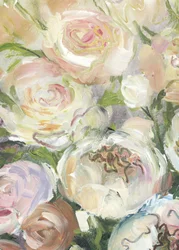 Pastellrosa pioner