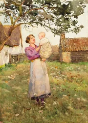Hennes kung, 1924