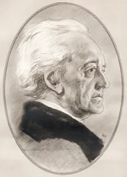 Johann Wolfgang von Goethe, från Living Biography of Famous Men