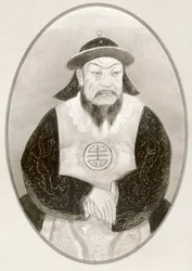 Kublai Khan, från Living Biographys of Famous Rulers.
