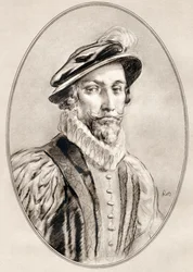 Sir Walter Raleigh, från Living Biography of Famous Men.