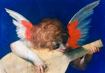 Musicerande ängel, cirka 1520