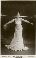 Carrie Moore, australisk skådespelerska, omkring 1900.