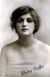 Gladys Cooper 1888-1971, engelsk skådespelerska, tidigt 1900-tal.