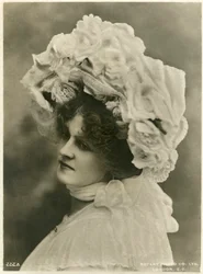 Marie Studholme, brittisk skådespelerska, ca 1900-talet.