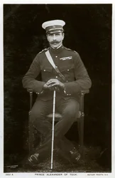 Prins Alexander av Teck, ca 1900-talet.