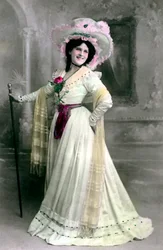 Zena Dare 1887-1975, engelsk skådespelerska, 1906.