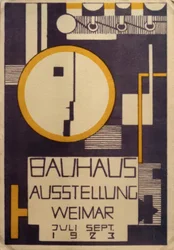 Bauhaus-utställning Weimar juli–september 1923