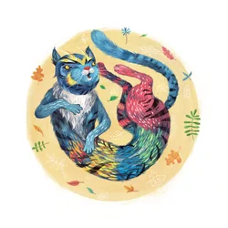 Höstkatt, 2015, (