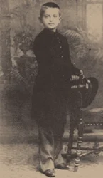 Leon Trotskij 9 år gammal 1888
