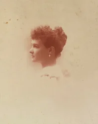 Marie Pavlovna de Russie - storhertiginna Maria Pavlovna av Ryssland (1854-1920), anonym . Silvergelatinfotografering