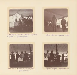 Den ryska kejserliga familjen, sida från ett fotoalbum, ca 1897-99 (s/v foto) (se även 487673-80)