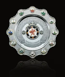 Imperial presentationsladdare märkt "Sazikov" med den kejserliga ordern, St. Petersburg, 1882