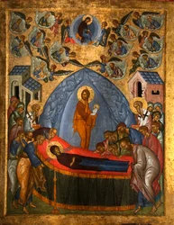 The Dormition of the Virgin, 1400-talet.