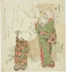 Yellow (Ki), från serien "Fem färger (Goshiki no uchi)"