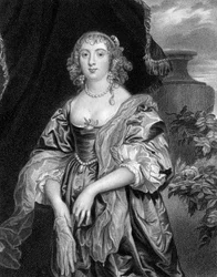Anne Carre, grevinna av Bedford, 1824.