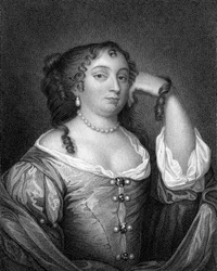 Anne Hyde, hertiginna av York, mor till Mary II och drottning Anne, 1825.