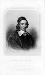 Archibald Campbell, 1:a markisen av Argyll, skotsk statsman, 1870.
