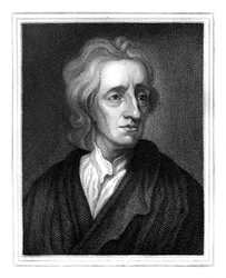 John Locke, engelsk filosof, 1825