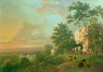 Utsikt från terrassen, Richmond Hill