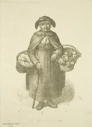 Old Kingswood Flower Seller, ca 1828