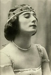 Porträtt av Anna Pavlowa (foto)