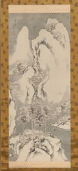 Snölandskap, 1744.