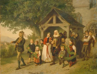 Guldbröllopet, 1857