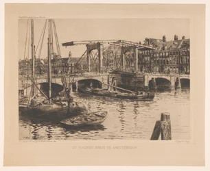 The Skinny Bridge i Amsterdam (originaltitel på objektet)