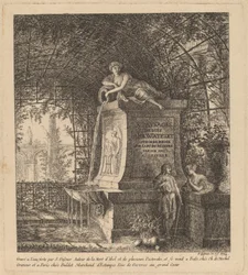 Fontän i ett sommarhus, 1764.