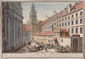 Dominikanska kyrkan med observatorium i Postgasse