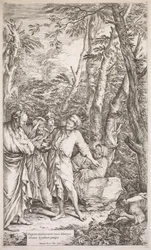 Diogenes och hans kopp, 1662.