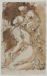 Figurstudier, c. 1640-1649.