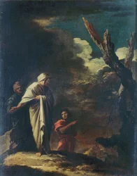 Landskap med figurer