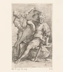 Två soldater Små figurer (serietitel) Figur (serietitel)