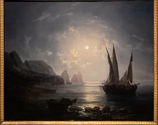 Nocturn på Capri, ca 1843