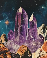 Ametist – Kosmiskt landskap
